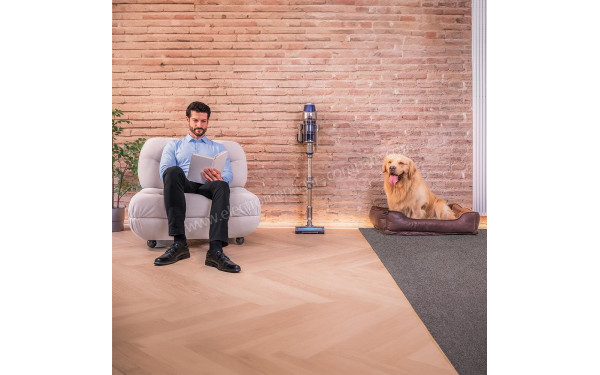 CECOTEC Conga Rockstar 12500 Stellar AquaPet - Vue sur la station murale de chargement