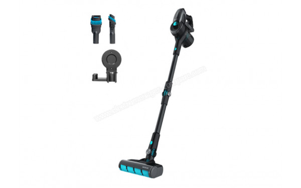 CECOTEC Conga RockStar 1300 X-Treme ErgoFlex - Vue 3/4 droite avec accessoires