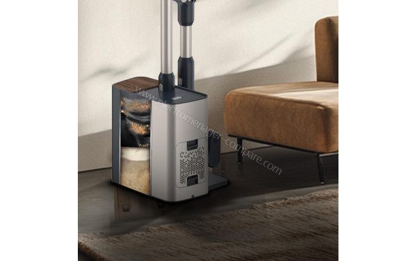 CECOTEC Conga Rockstar 5500 Hurricane Station Flex - Vue sur base de chargement