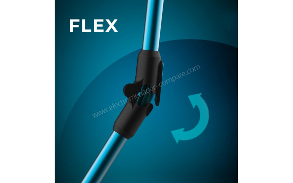 CECOTEC Conga Rockstar 5500 Hurricane ErgoTwice Animal - Syst&egrave;me Flex
