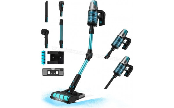 CECOTEC Conga Rockstar 7500 Astral ErgoWet Animal T - Vue d'ensemble