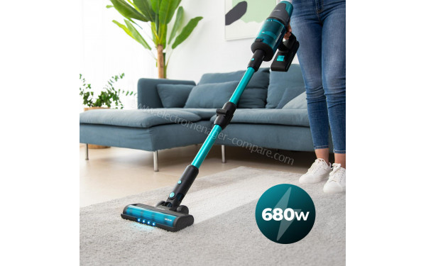 CECOTEC Conga Rockstar 7500 Astral Flex Animal - Puissance d'aspiration