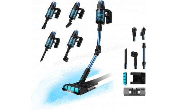 CECOTEC Conga Rockstar 8500 Infinity ErgoWet Animal - Vue d'ensemble