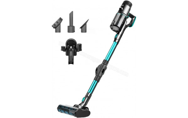 CECOTEC Conga RockStar 890 X-Treme ErgoFlex - Vue 3/4 droite avec accessoires