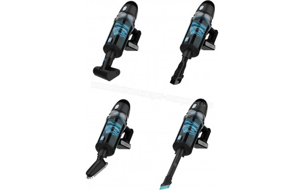 CECOTEC Conga Rockstar 9500 Connected Ergowet 3000 IA - Aspirateur &agrave; main vue 3/4 droite