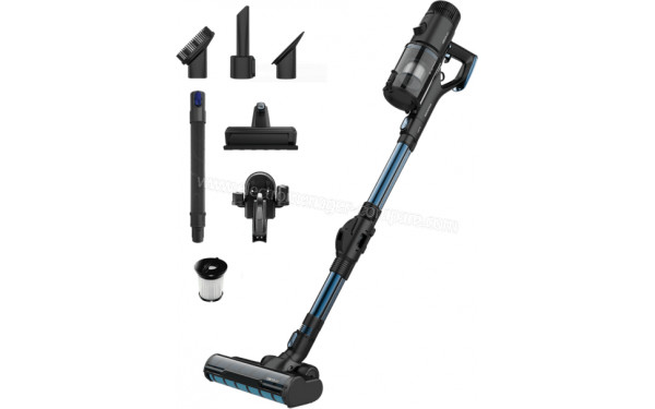 CECOTEC Conga RockStar 990 Titanium ErgoFlex - Vue 3/4 droite avec accessoires