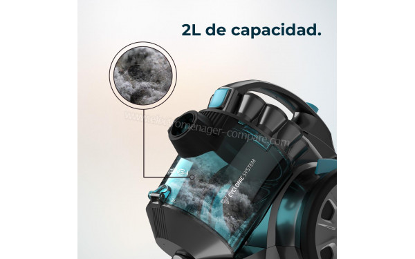 CECOTEC Conga RockStar Multicyclonic Compact X-treme - Mise en situation