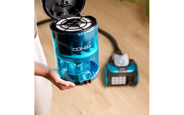 CECOTEC Conga Rockstar Multicyclonic XL PowerStyle - Vue du r&eacute;servoir