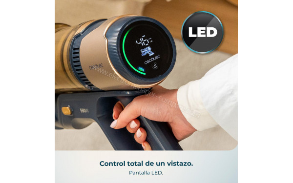 CECOTEC Conga Rockstar RS80 Pet Flex Detect - Ecran LED