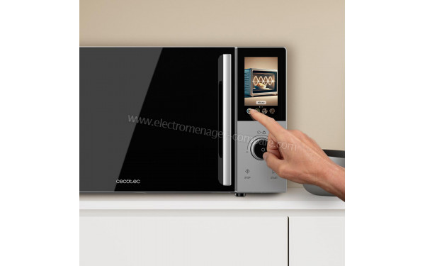 CECOTEC Convection 2500 Touch - Vue des programmes