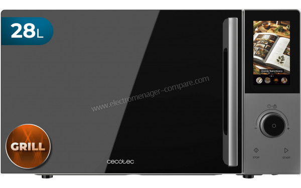 CECOTEC Convection 2800 Touch - Dimensions