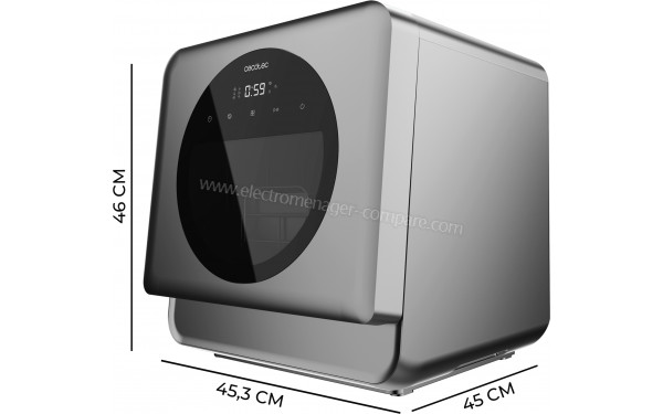 CECOTEC Bolero Aguazero 1150 Dark - Dimensions