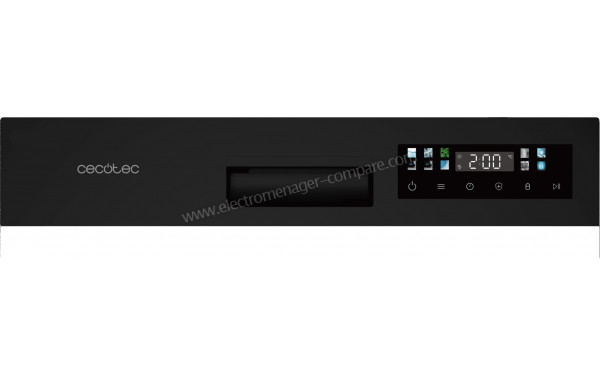 CECOTEC Bolero Aguazero 2300 Blanc - Panneau de commandes