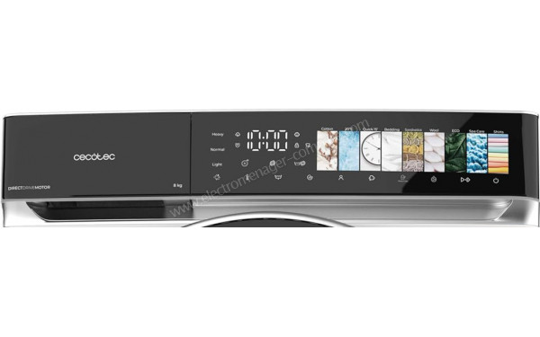 CECOTEC Bolero DressCode 8970 Direct Drive - Panneau de commandes