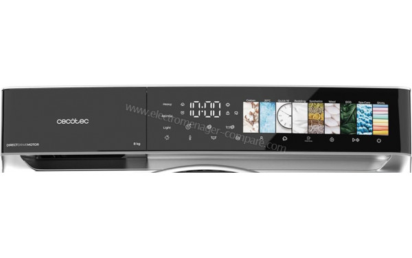 CECOTEC Bolero DressCode 8970 Direct Drive Steel - Panneau de commandes