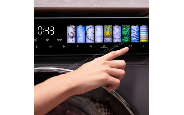 CECOTEC Bolero DressCode 8970 Direct Drive Steel - Vue des programmes