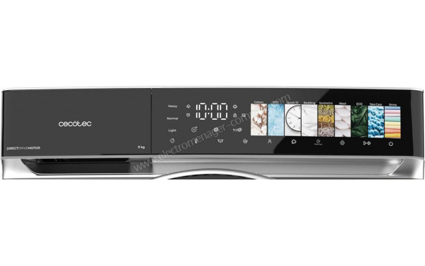 CECOTEC Bolero DressCode 9970 Direct Drive Steel - Panneau de commandes