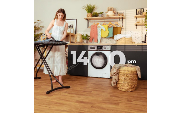 CECOTEC Bolero DressCode 7411 Inverter - Vitesse d'essorage maximale 1400 rpm