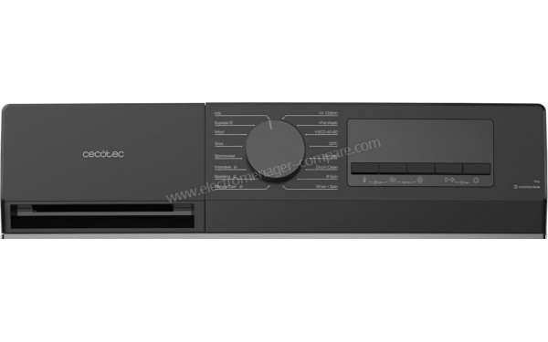 CECOTEC Bolero DressCode 8450 Inverter Steel - Panneau de commandes