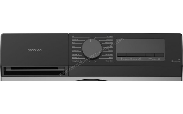 CECOTEC Bolero DressCode 10450 Inverter Steel - Panneau de commandes