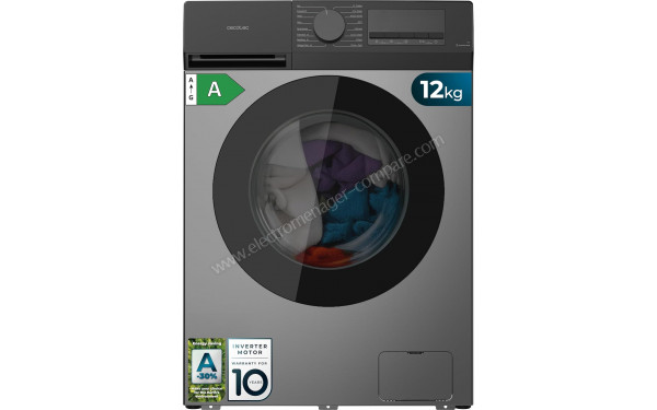 CECOTEC Bolero DressCode 12450 Inverter Steel - Vue de face