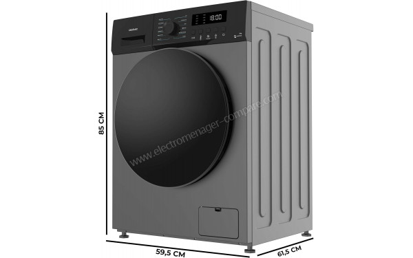 CECOTEC Bolero DressCode 9155 Inverter Steel - Dimensions