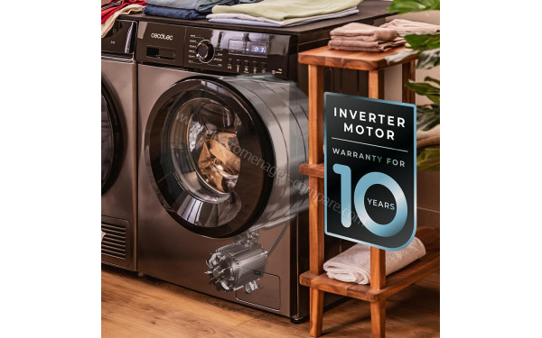 CECOTEC Bolero DressCode 9155 Inverter Steel - Moteur Inverter Plus