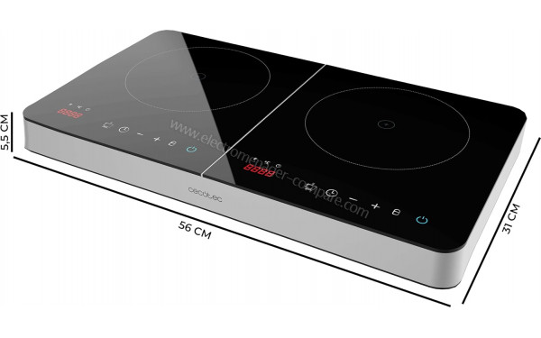 CECOTEC Full Magma Double - Dimensions