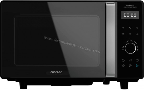 CECOTEC GrandHeat 2500 Flatbed Touch Black - Vue de face