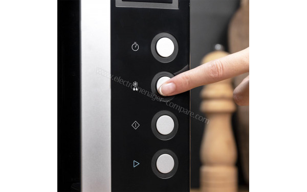 CECOTEC GrandHeat 2000 Flatbed Black - Panneau de commandes