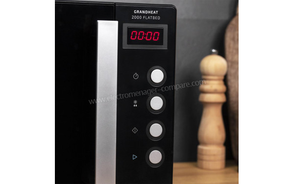 CECOTEC GrandHeat 2000 Flatbed Black - Panneau de commandes