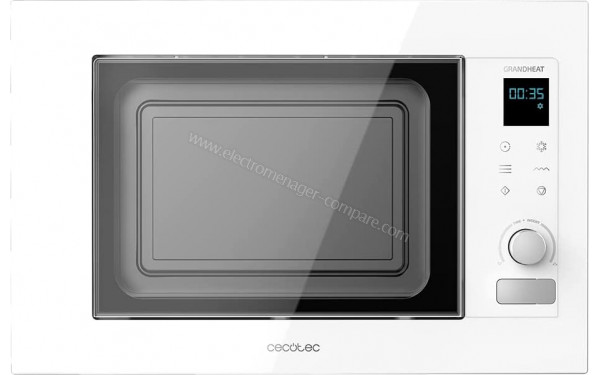 CECOTEC GrandHeat 2090 Built-in Touch White - Vue de face