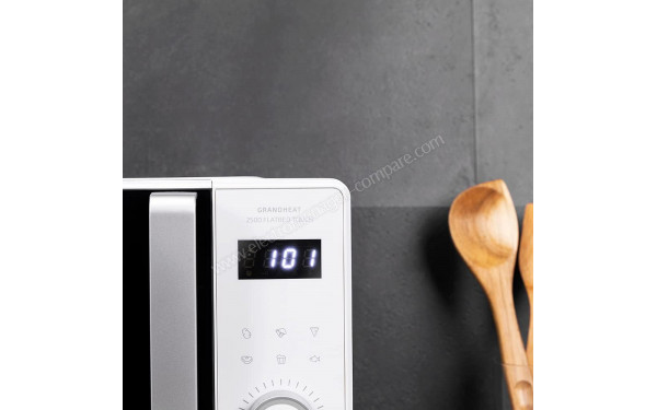 CECOTEC GrandHeat 2500 Flatbed Touch White - Vue des programmes