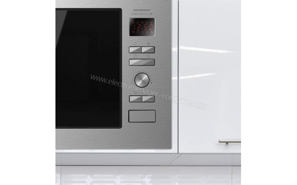 CECOTEC GrandHeat 2590 Built-In SteelBlack - Panneau de commandes