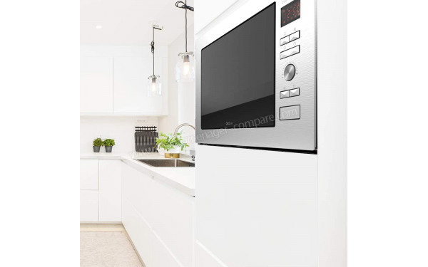CECOTEC GrandHeat 2590 Built-In SteelBlack - Vue 3/4 droite
