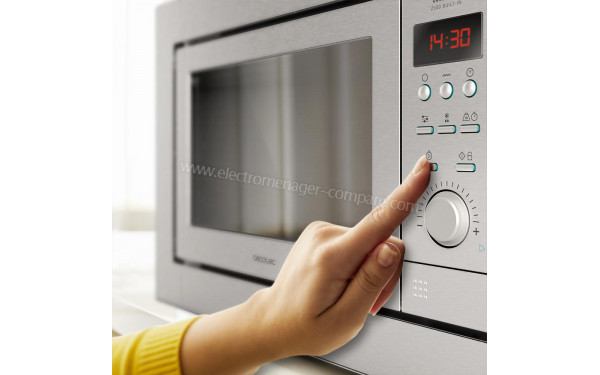 CECOTEC GrandHeat 2500 Built-In Steel - Panneau de commandes