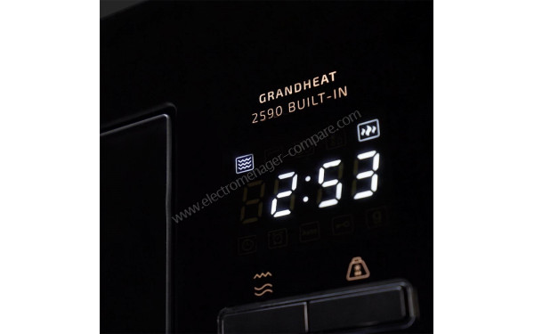 CECOTEC GrandHeat 2590 Built-in BlackRose - Vue des programmes