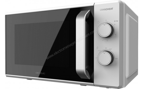 CECOTEC Grandheat 3010 Blanc - Vue 3/4 droite