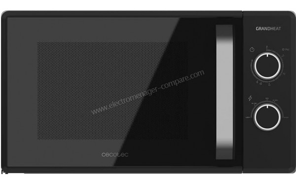 CECOTEC Grandheat 3030 Noir - Vue de face