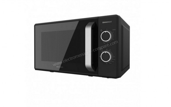 CECOTEC Grandheat 3130 Noir - Vue 3/4 droite