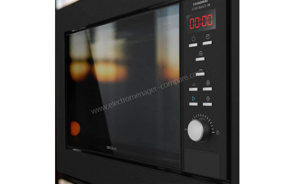 CECOTEC GrandHeat 2350 Built-in Black - Vue des programmes