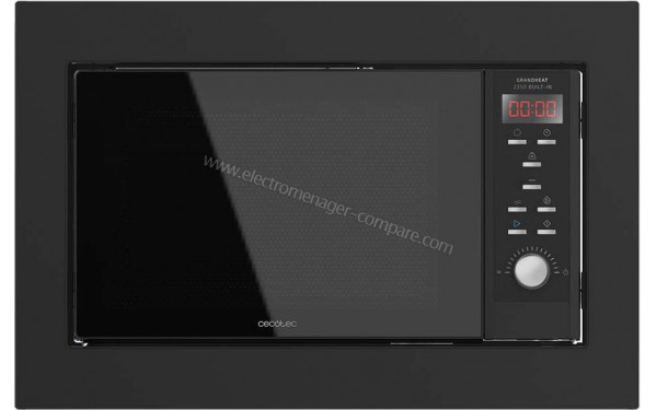 CECOTEC GrandHeat 2350 Built-in Black - Vue de face