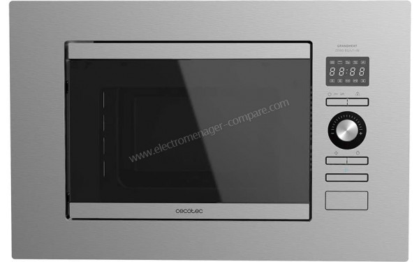 CECOTEC GrandHeat 2090 Built-in Steel - Vue de face