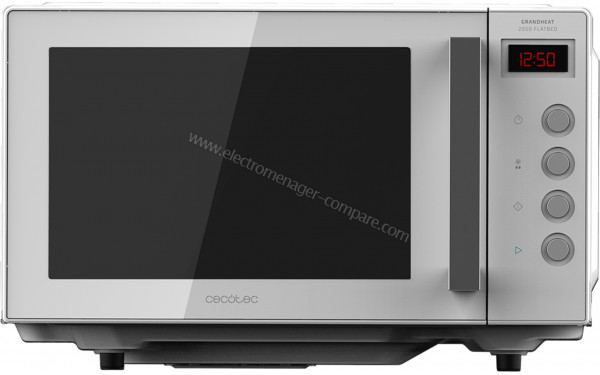 CECOTEC GrandHeat 2000 Flatbed White - Vue de face