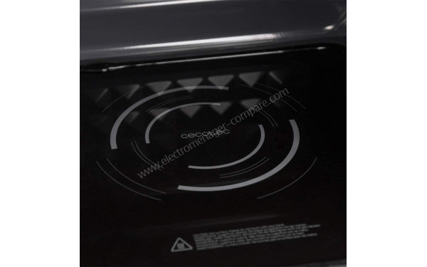 CECOTEC Grandheat 2300 Flatbed Touch White - Vue de l'int&eacute;rieur