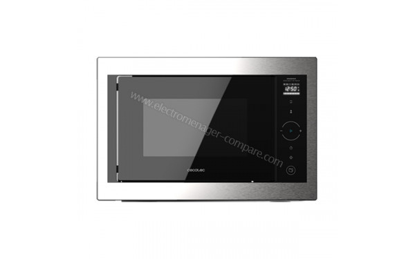 CECOTEC GrandHeat 2500 Built-in Touch SteelBlack - Vue de face