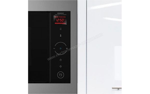 CECOTEC GrandHeat 2500 Built-in Touch SteelBlack - Panneau de commandes