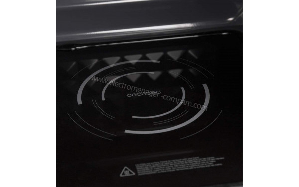 CECOTEC Grandheat 2300 Flatbed Touch Black - Vue de l'int&eacute;rieur