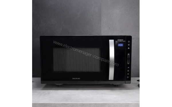 CECOTEC Grandheat 2300 Flatbed Touch Black - Mise en situation vue de face
