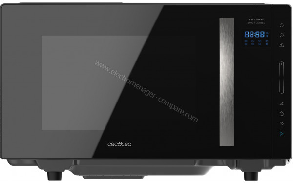 CECOTEC Grandheat 2300 Flatbed Touch Black - Vue de face